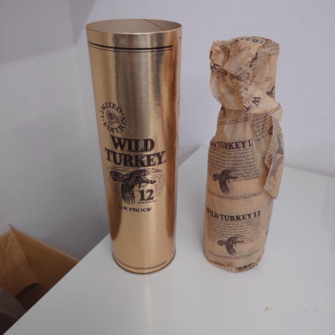 未開栓　ワイルドターキー　12年 リミテッドエディション　ゴールドラベル