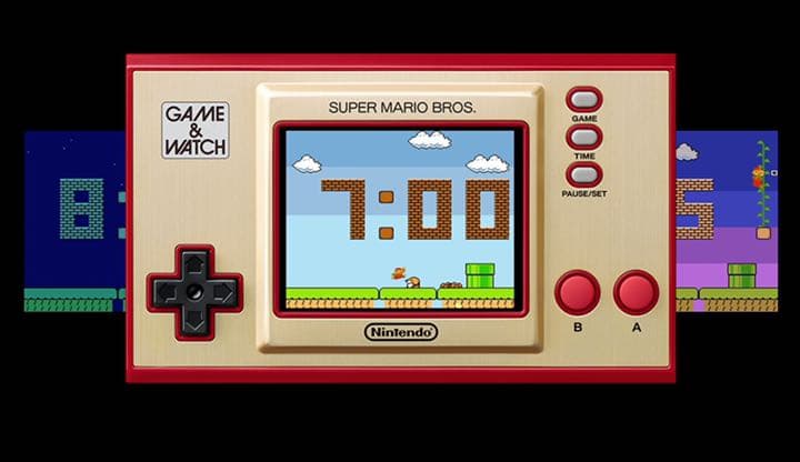 ゲーム&ウオッチ スーパーマリオブラザーズ 【限定】オリジナルピンズ 同梱)