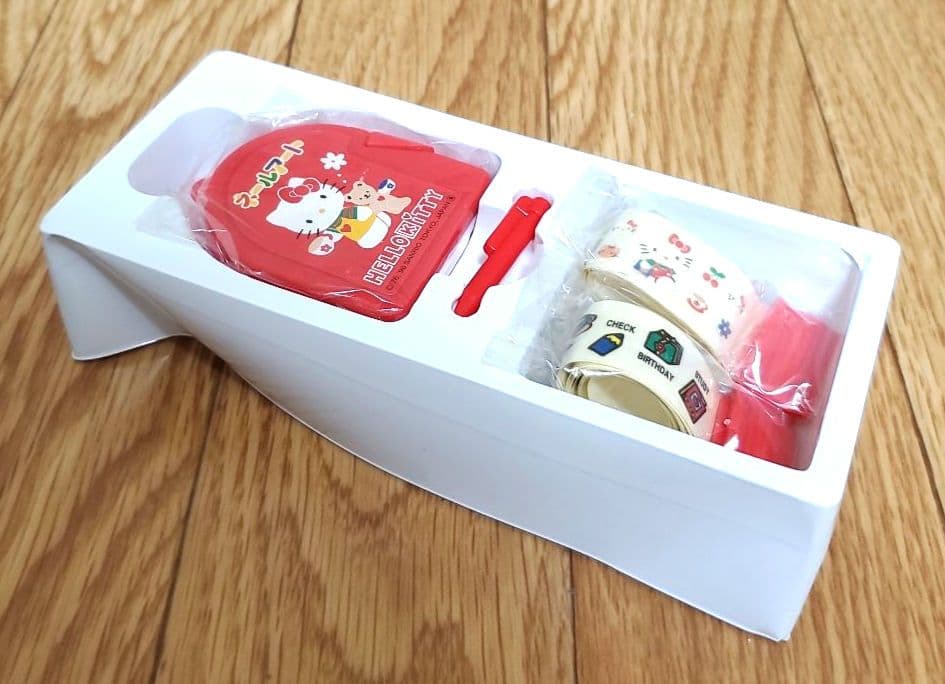 希少　90年代　1996年　ハローキティ　ネ－ルアートキット TOMY