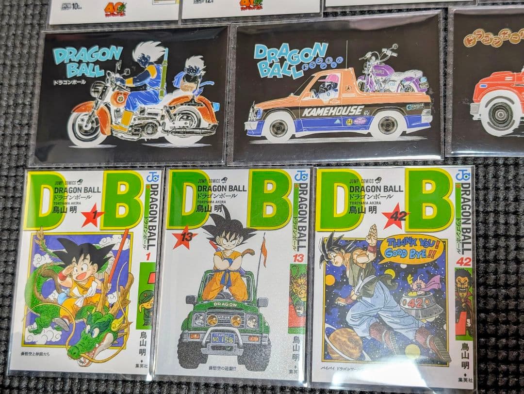 ４９枚スリーブ入　ドラゴンボール鳥山明カバーイラスト　ジャンプ作家イラストカード