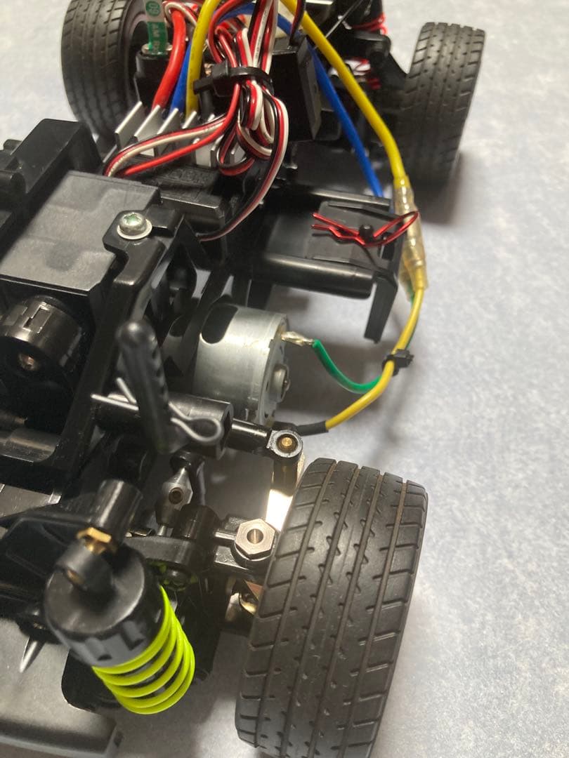 【タミヤRCカー】1/10ローバーミニクーパークーパー未走行品•メカ、プロポ付き