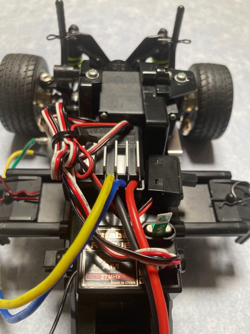 【タミヤRCカー】1/10ローバーミニクーパークーパー未走行品•メカ、プロポ付き