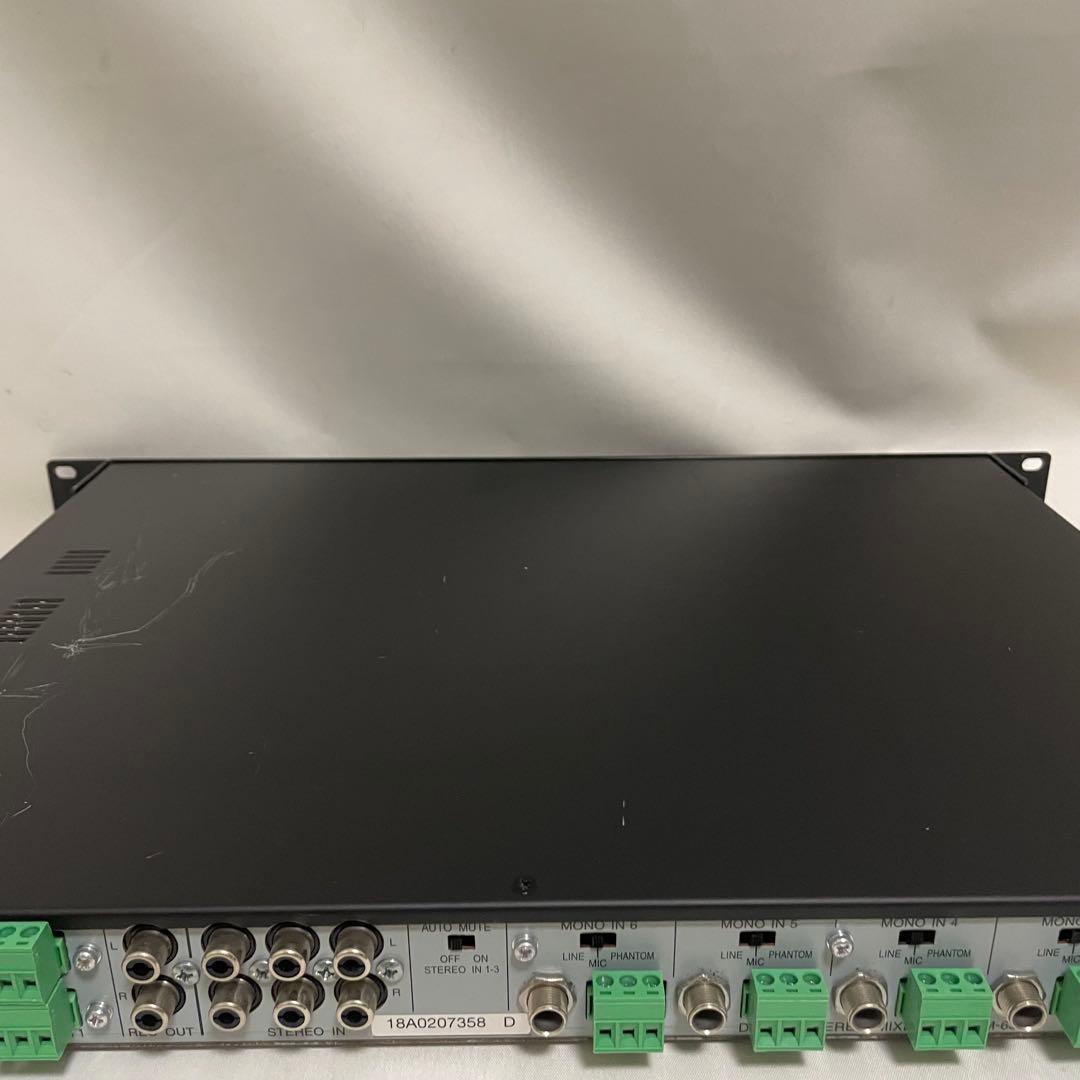 完動品 TOA デジタルステレオミキサー M-633D