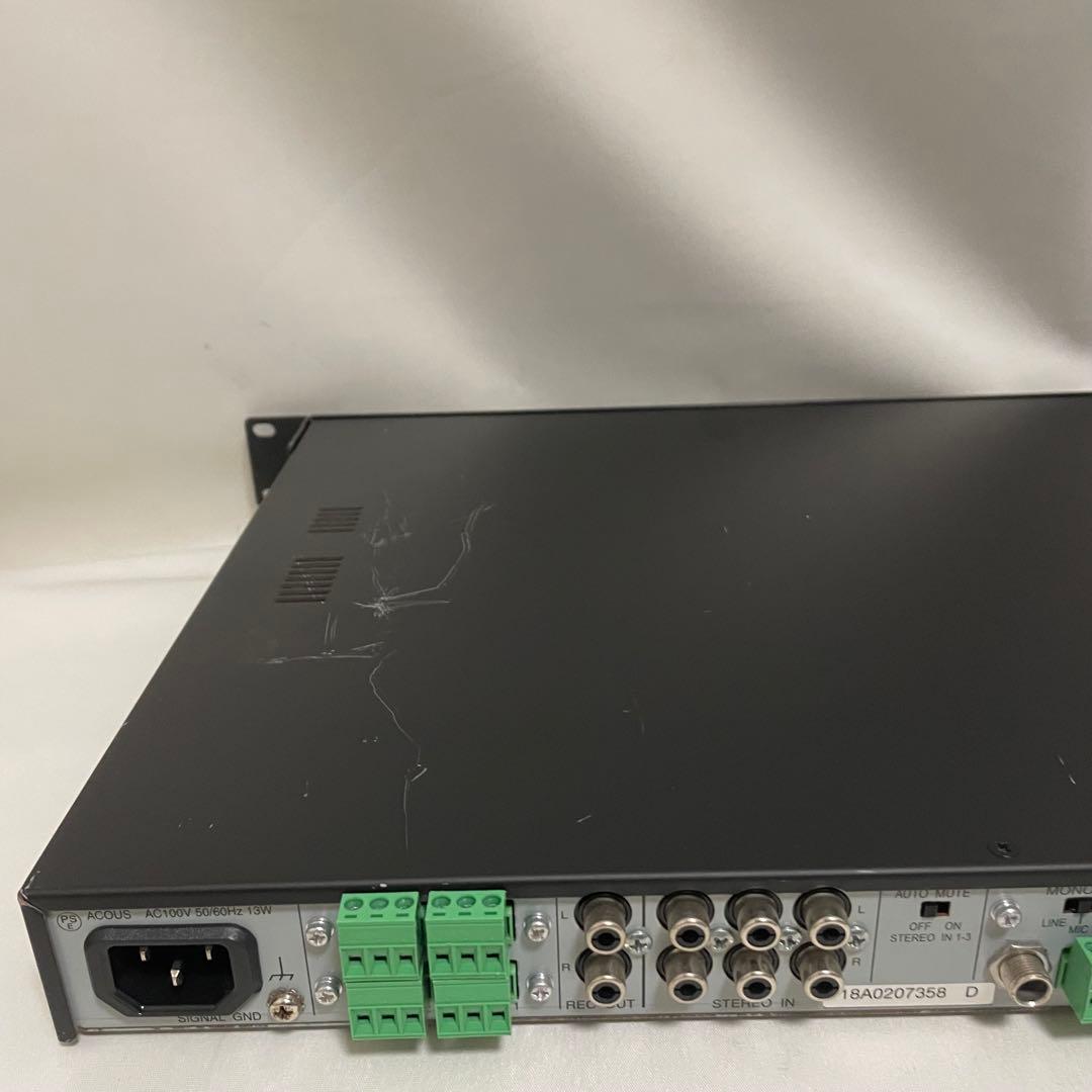 完動品 TOA デジタルステレオミキサー M-633D