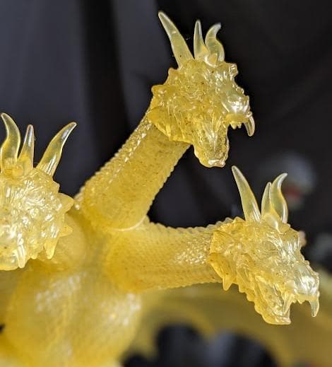 ＧＭＫ大怪獣総攻撃 ゴジラ＆モスラ＆バラゴン＆キングギドラクリア　４体セット