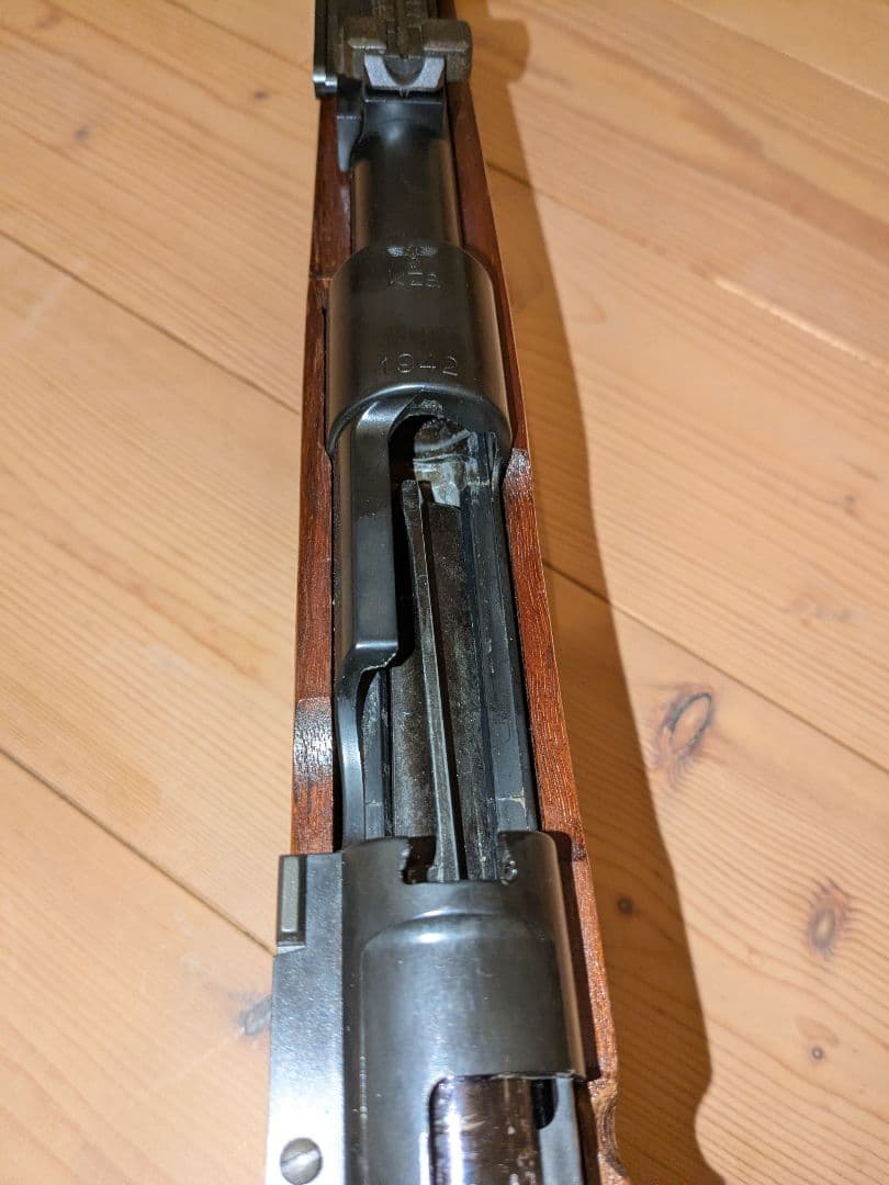 マルシン エアコッキング kar98k 木製ストック ジャンク