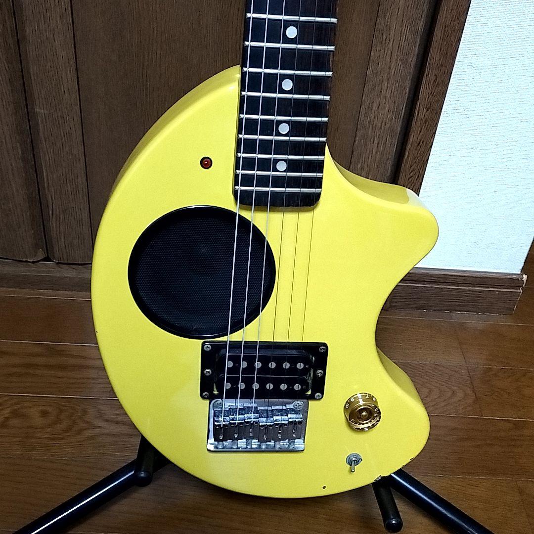 FERNANDES　ZO-3　エレキギター　イエロー　アンプ内蔵ギター