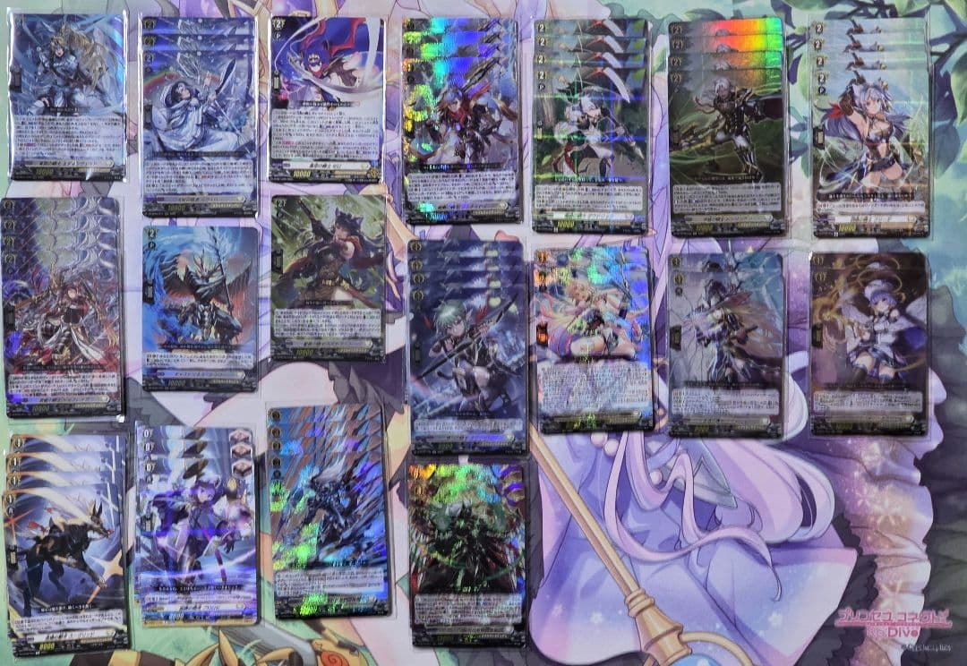 ヴァンガード　ユースベルク　再鍛　デッキ　パーツ・スリーブ付き