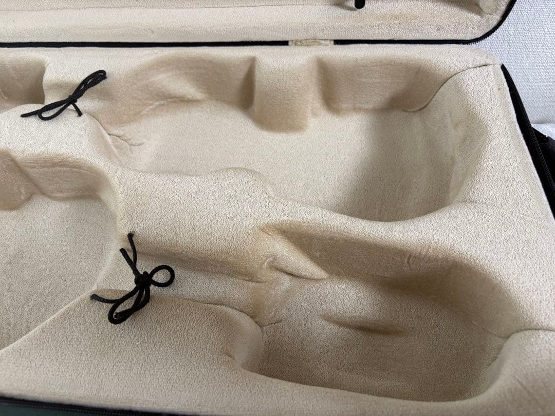 BAM ダブルケース　バイオリン　ビオラ　グリーン