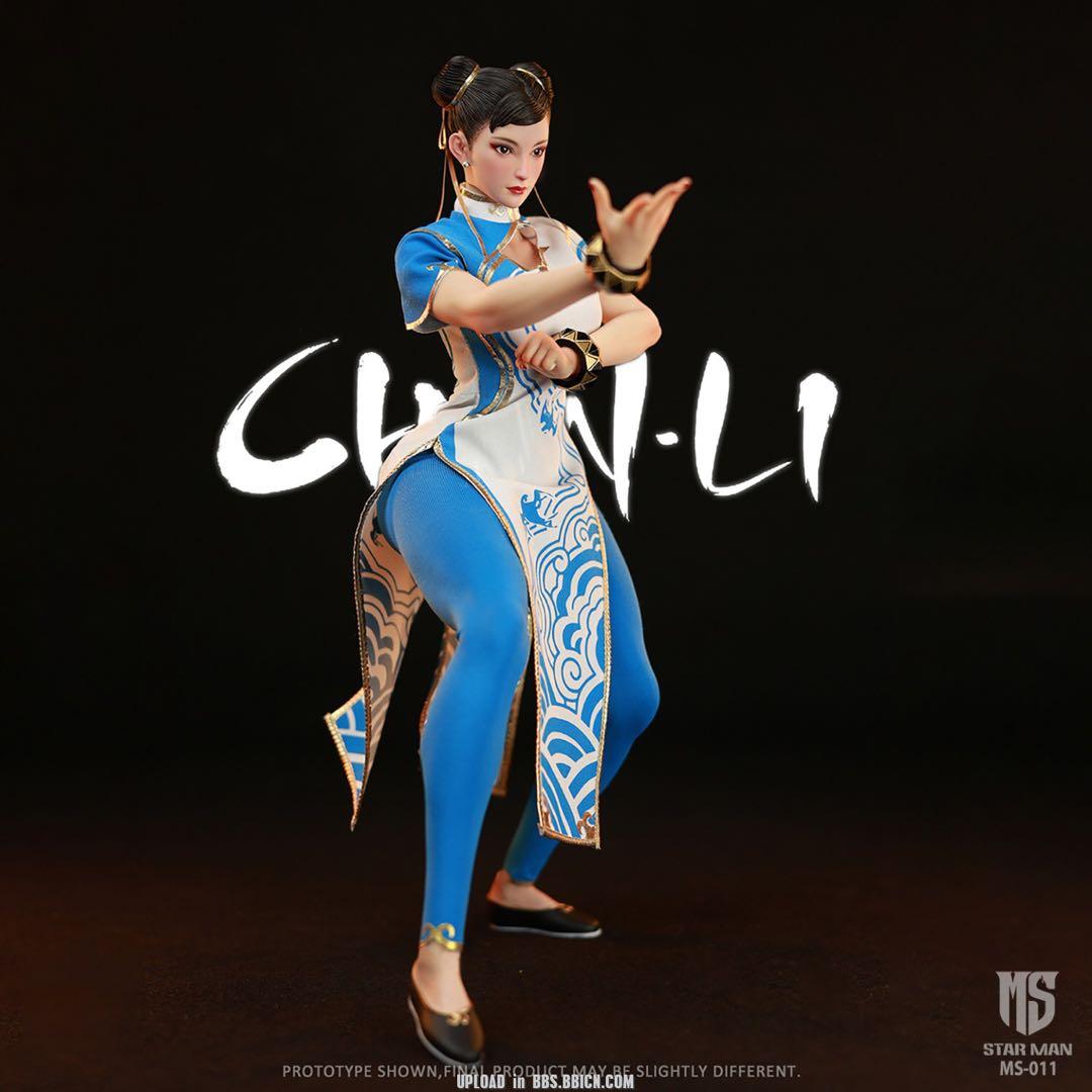 STARMAN女格闘家 Chun-li 1/6 アクションフィギュアMS-011
