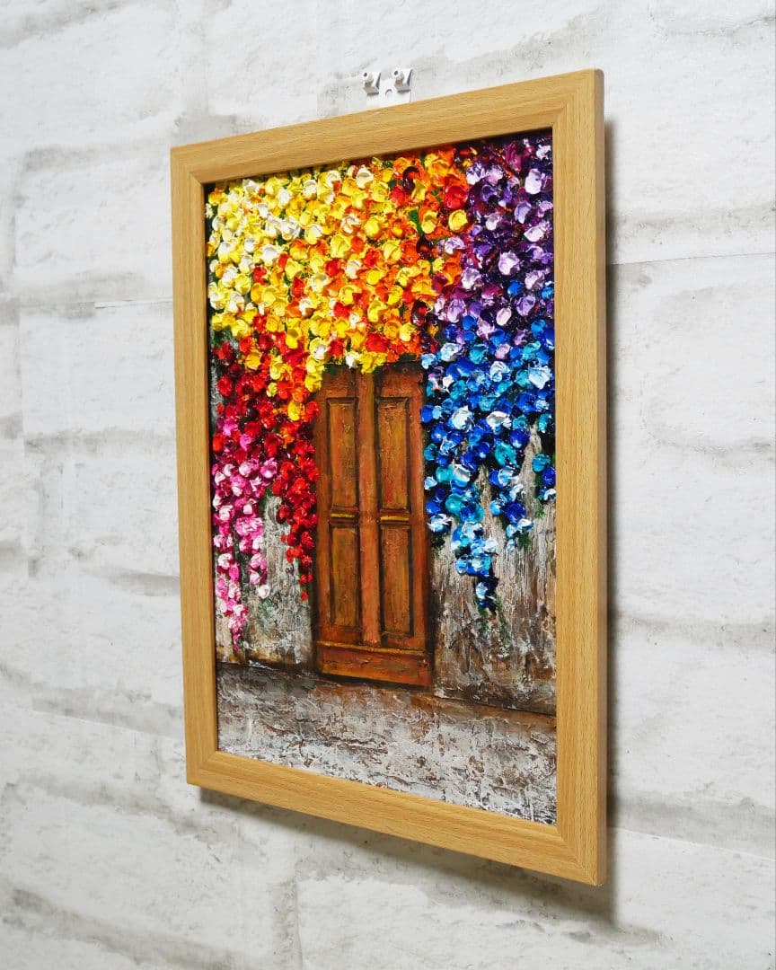 油絵 油彩 油彩画 絵 絵画 【扉】