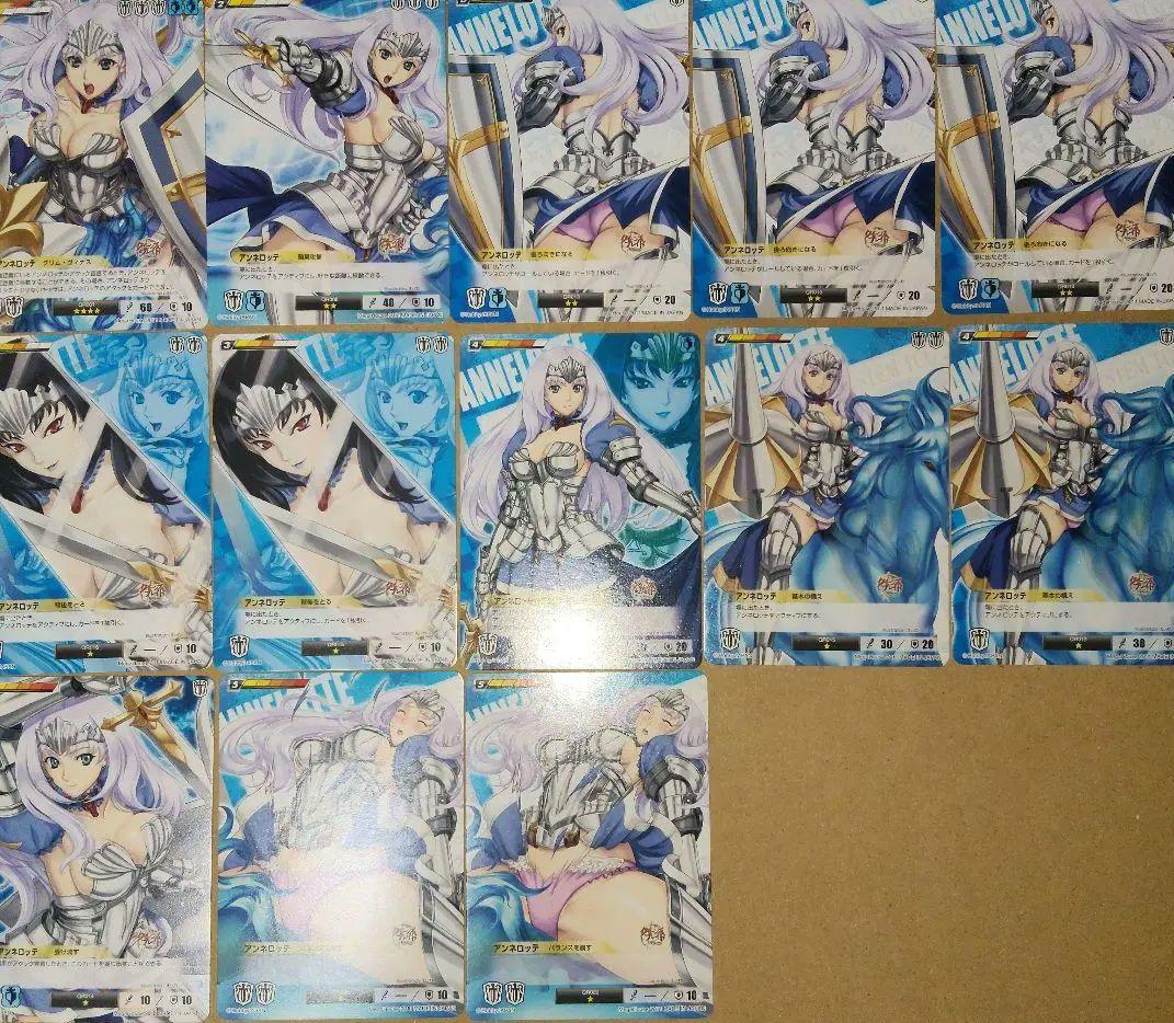 クイーンズブレイド ザ・デュエル カード 150枚