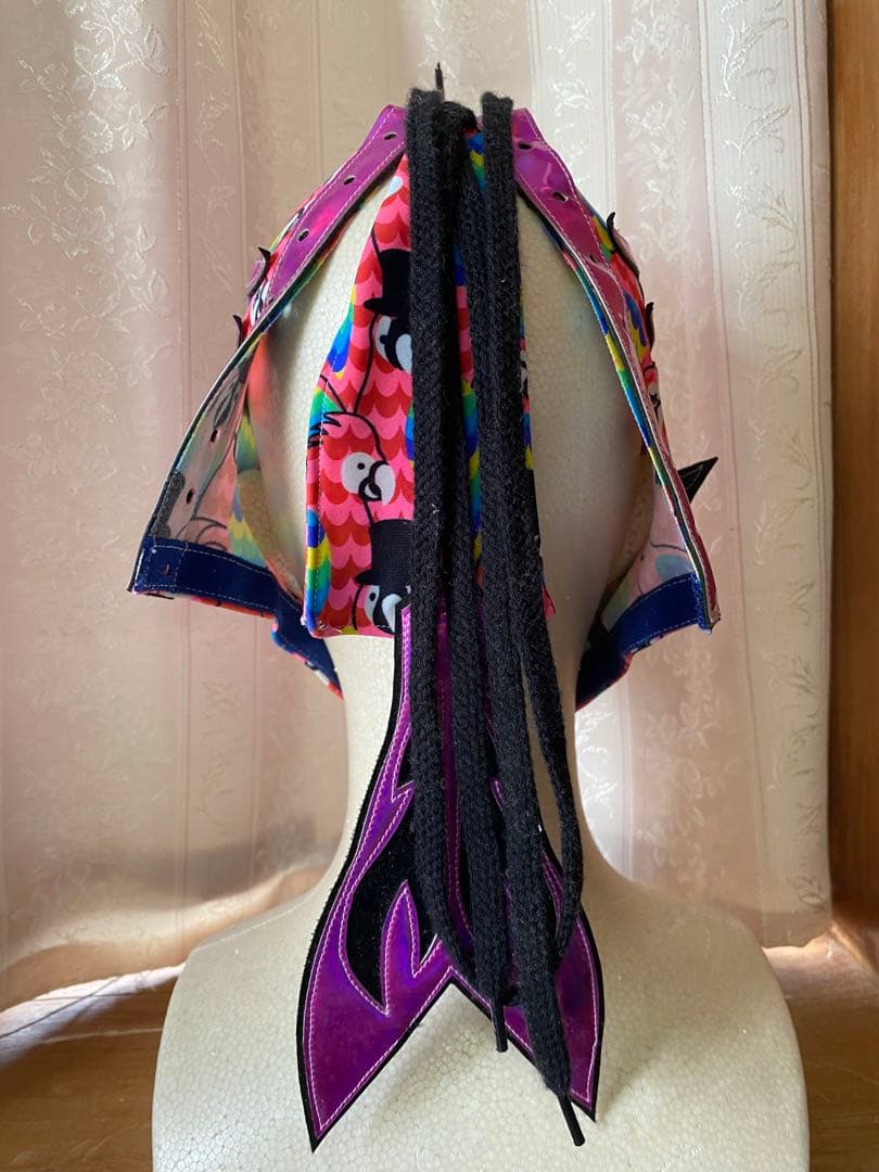 琉球ドラゴンプロレス グルクンマスク選手HG応援用マスク2枚+子供用応援マスク