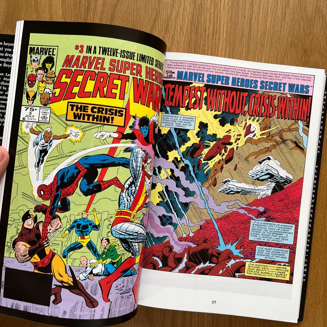 青年漫画 Marvel Omnibus Secret Wars OOP