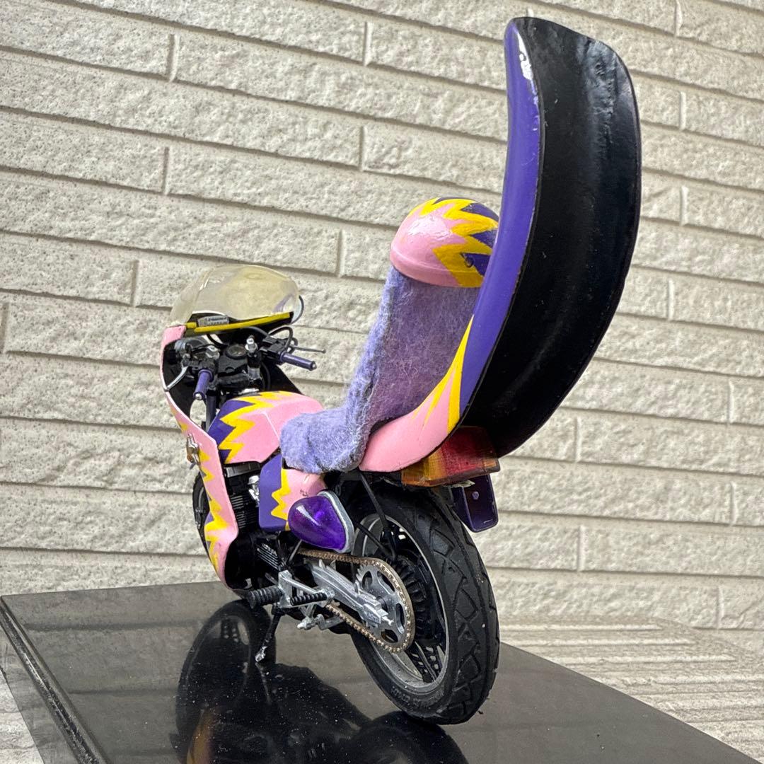 俺のマシン　CBX400F当時物　旧車會　暴走族　ロケット　3段シート　1/12