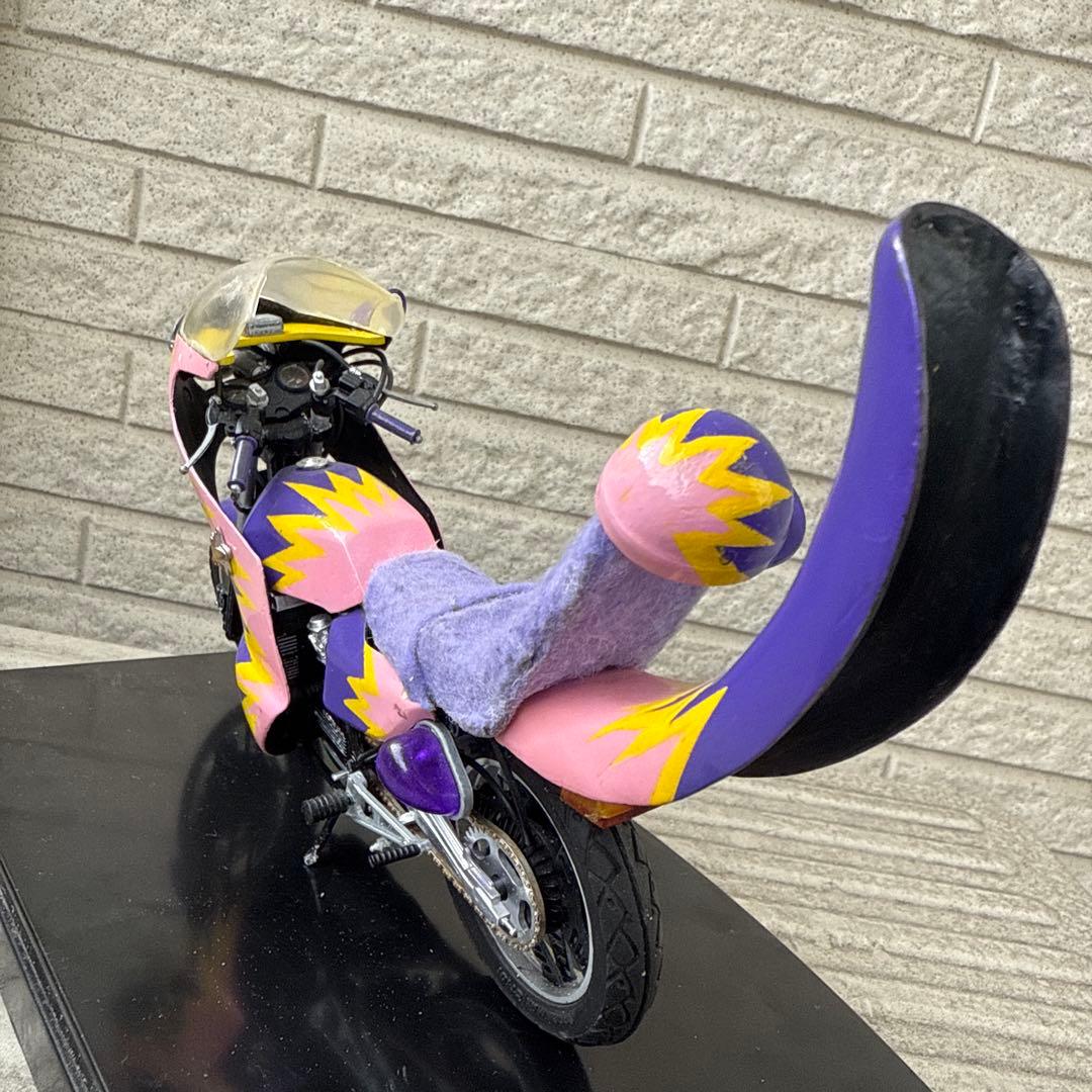 俺のマシン　CBX400F当時物　旧車會　暴走族　ロケット　3段シート　1/12