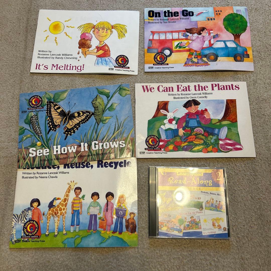 ＣＴＰ 旧版 Learn to Read Level 1〜2他　計84冊CD付