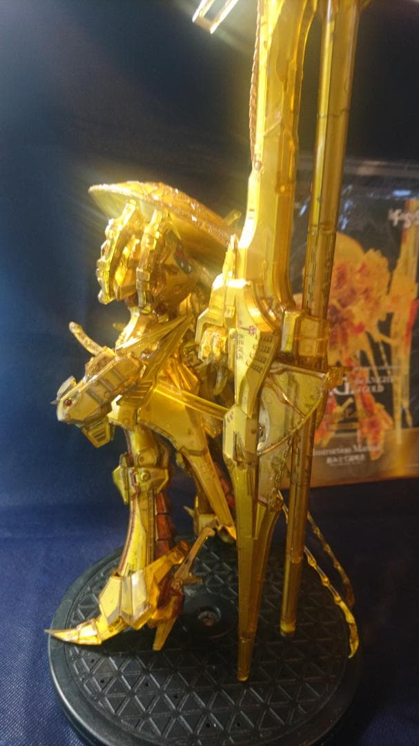 ボークス IMS ナイトオブゴールド 完成品 半透明装甲 ファイブスター物語