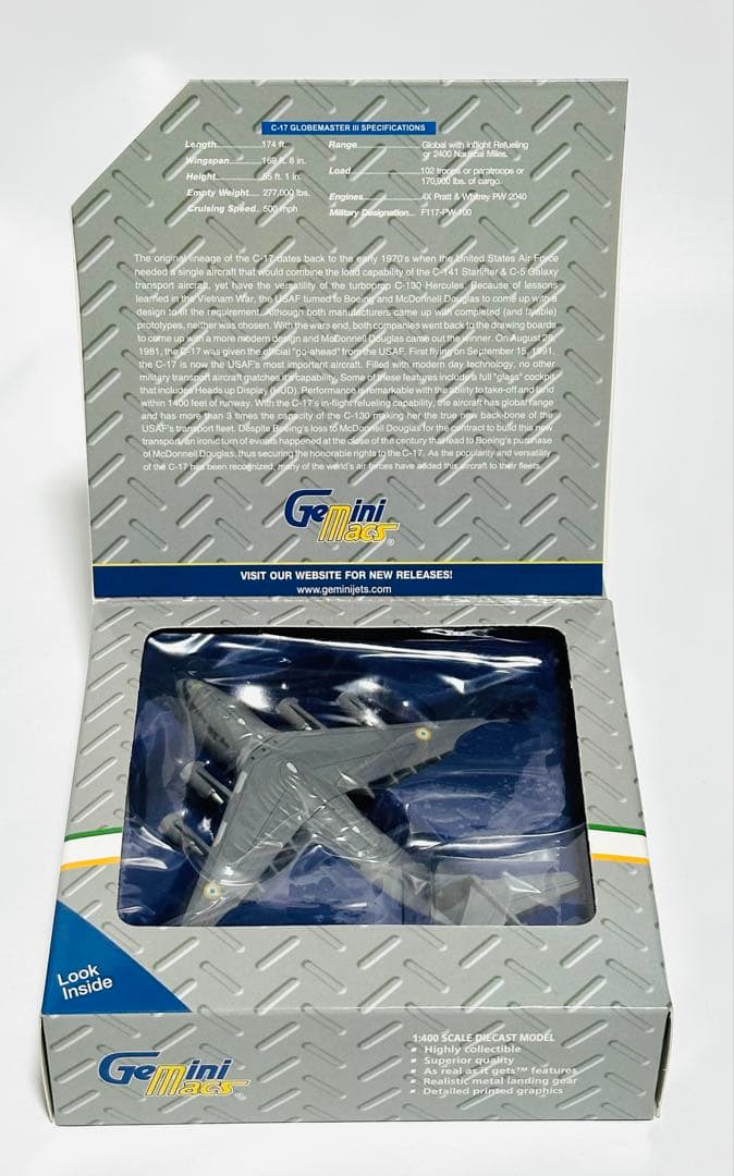 Gemini 1/400 C-17 Globemaster III インド空軍