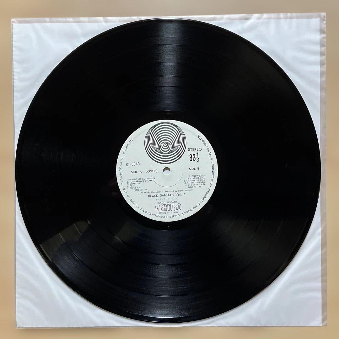 BLACK SABBATH 『BLACK SABBATH Vol.4』国内初盤。