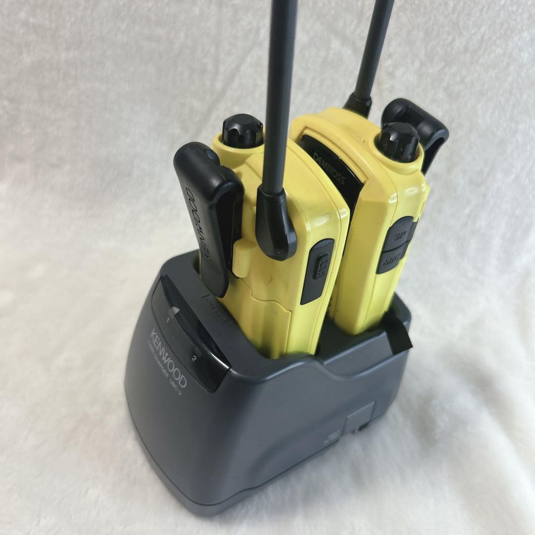 KENWOOD UBZ-LP20 トランシーバー　イエロー　付属品あり‼️