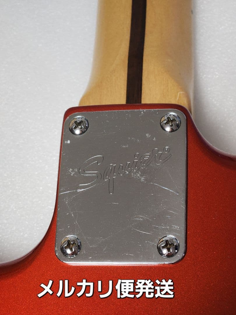 改造スクワイヤーSQUIER '51 キャンディアップルレッド