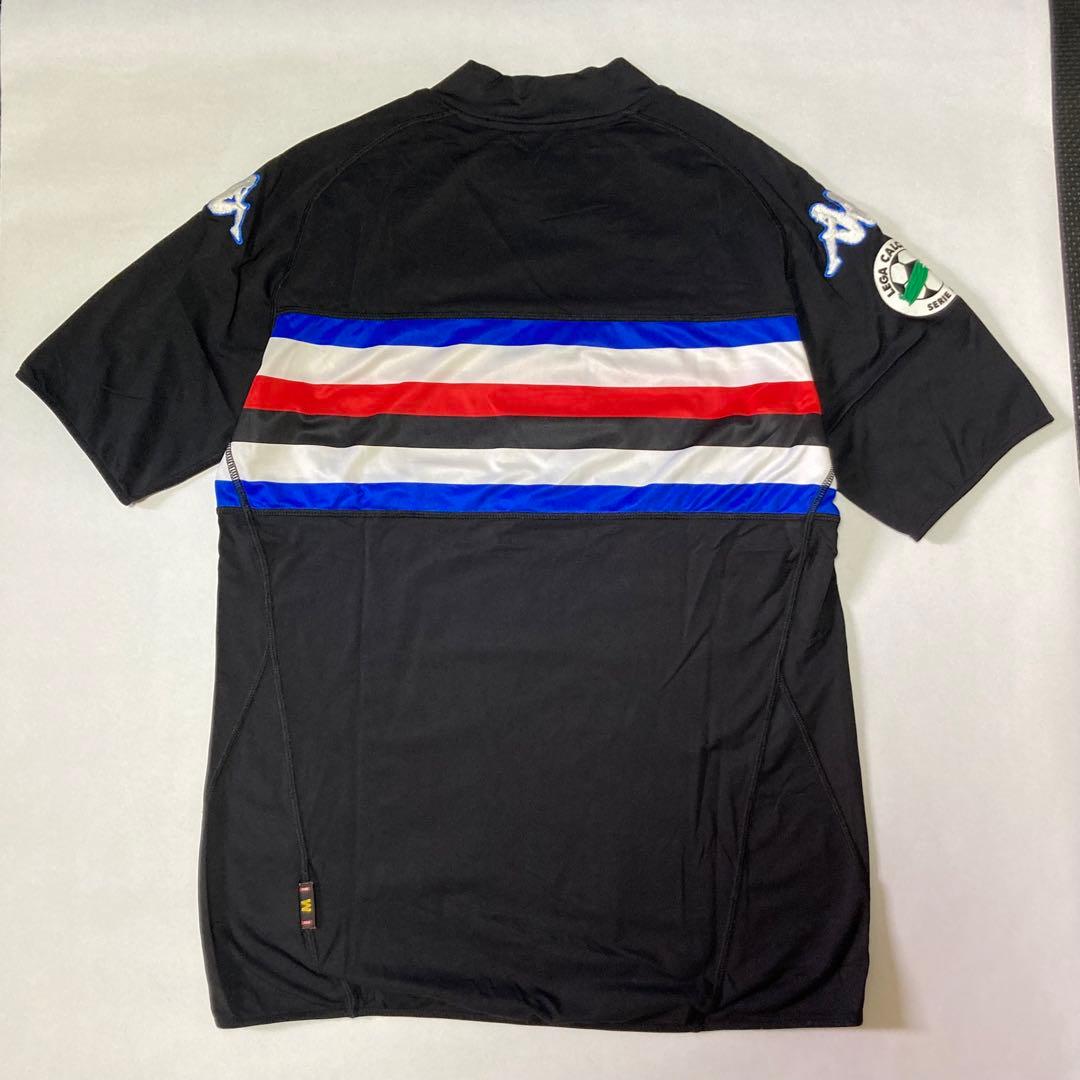 【美品】サンプドリア 09/10 3rd ユニフォーム 半袖 Mサイズ サッカー