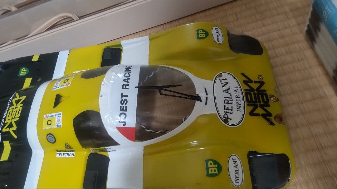 LED付 newman ポルシェ 956 ボディ Cカー用