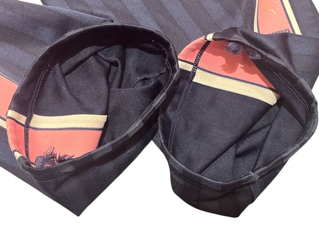 美品 プーマ セットアップ プージャー　ネイビー ピンク S〜M Y2K