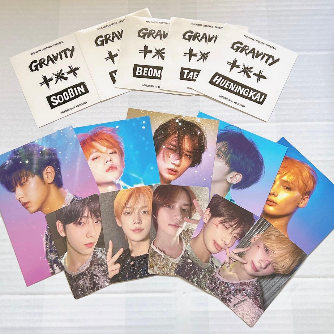 TXT  FREEFALL  本体ケースSet➕トレカ特典set