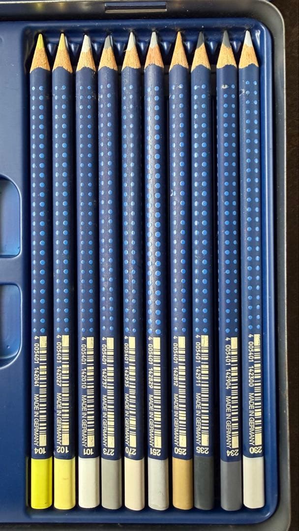 ★ほぼ未使用★ FABER-CASTELL水彩色鉛筆 60色セット