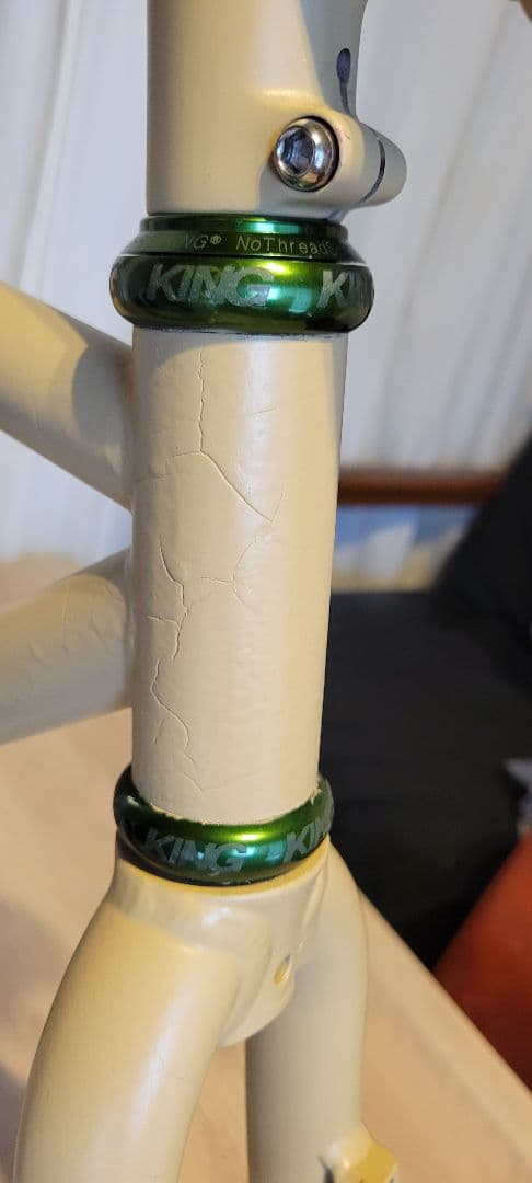 フジ クラシック　ディスク仕様　自家塗装　ヘッド　クリスキング