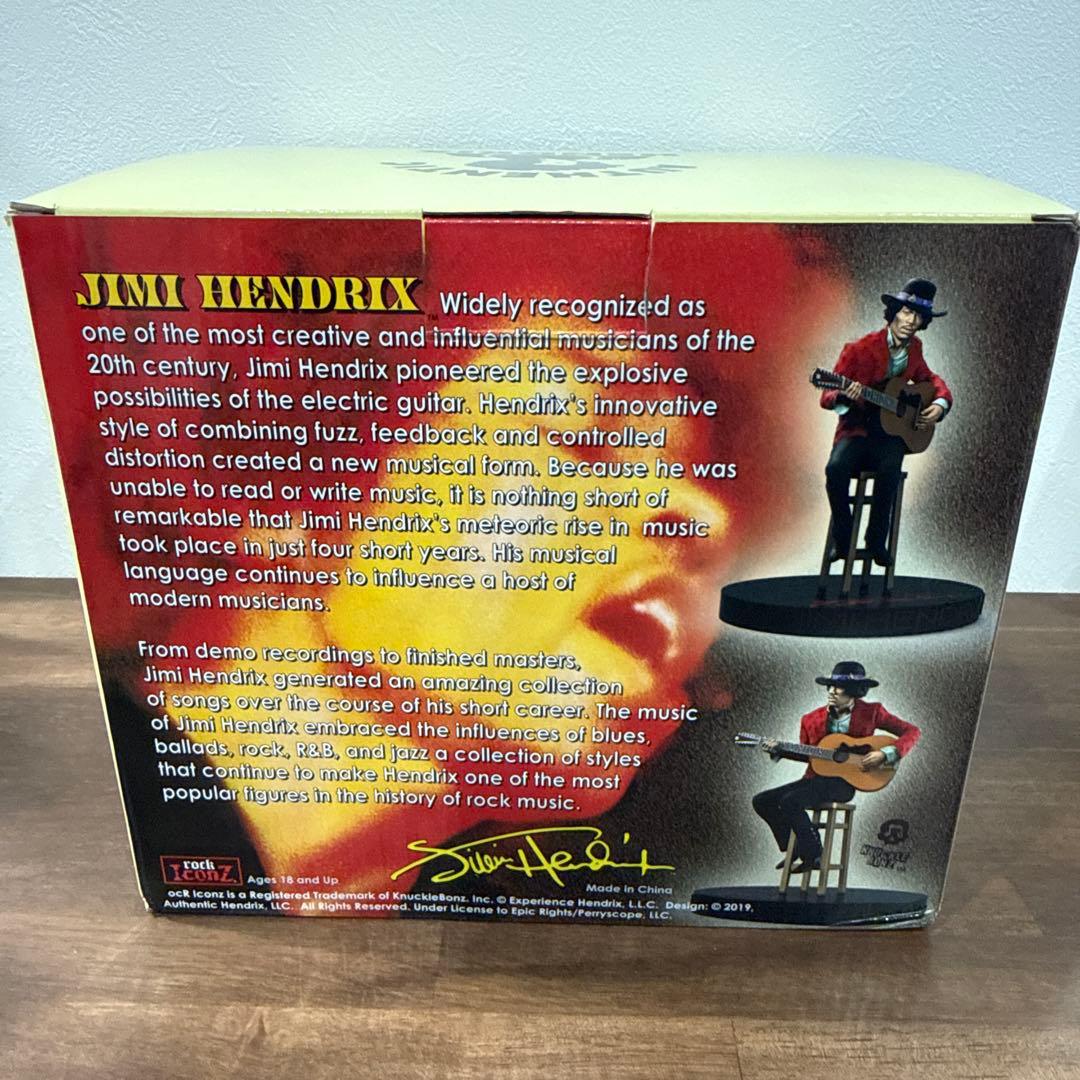 【訳あり品】ジミ・ヘンドリックス　Rock Iconz Statue フィギュア