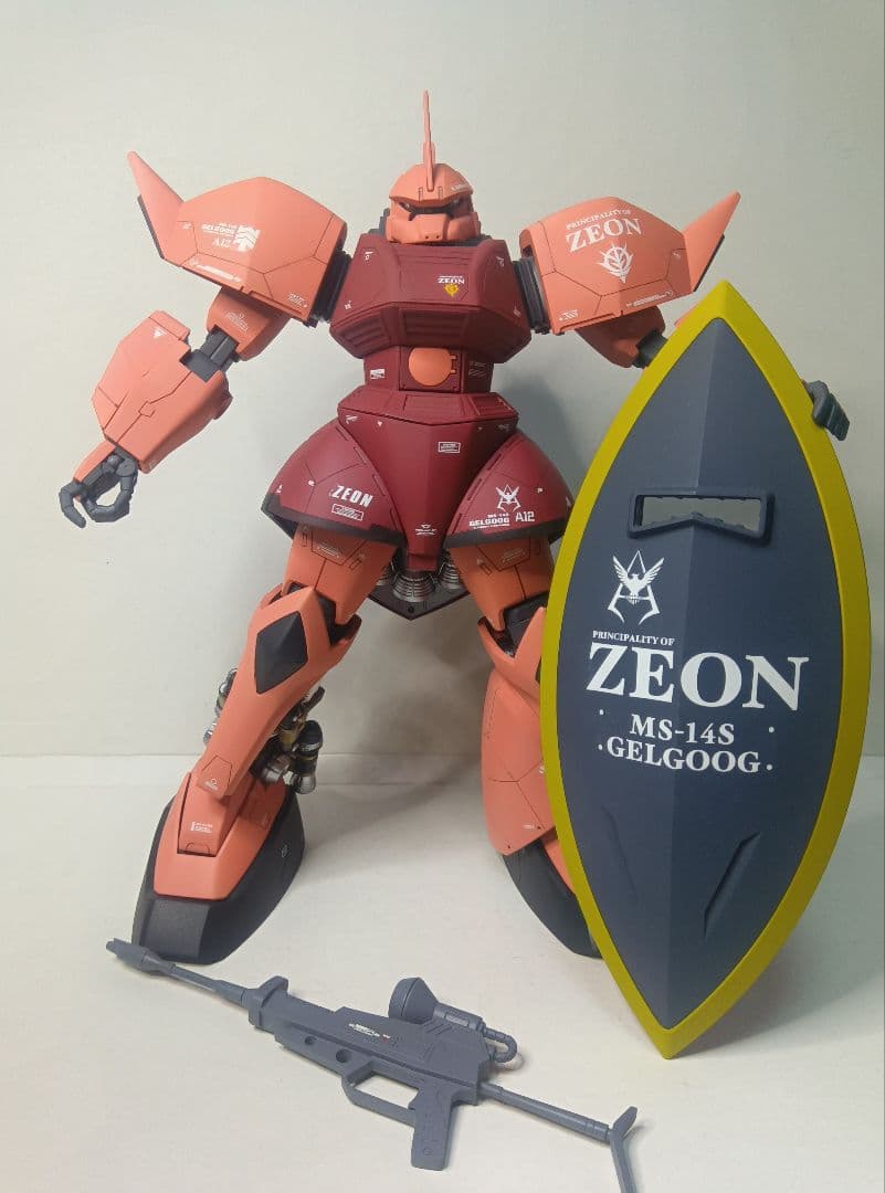 MGゲルググ他シャア専用セット4機体