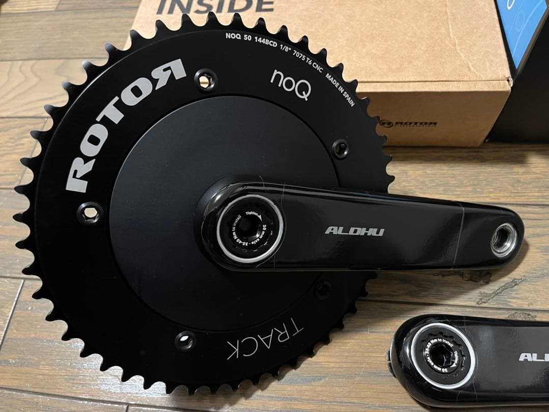 ROTOR ALDHU CARBON TRACK クランク ローター ピスト