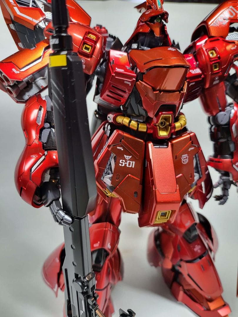 【塗装済み　ガンプラ　完成品】MG  1/100　サザビー　キャンディー塗装