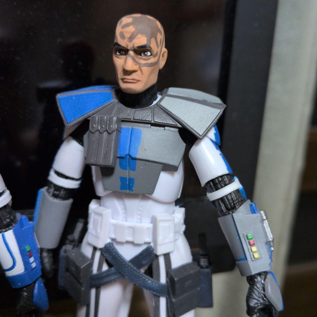 スターウォーズ　アークトルーパー　クローンウォーズアニメフェイス　カスタム　３体