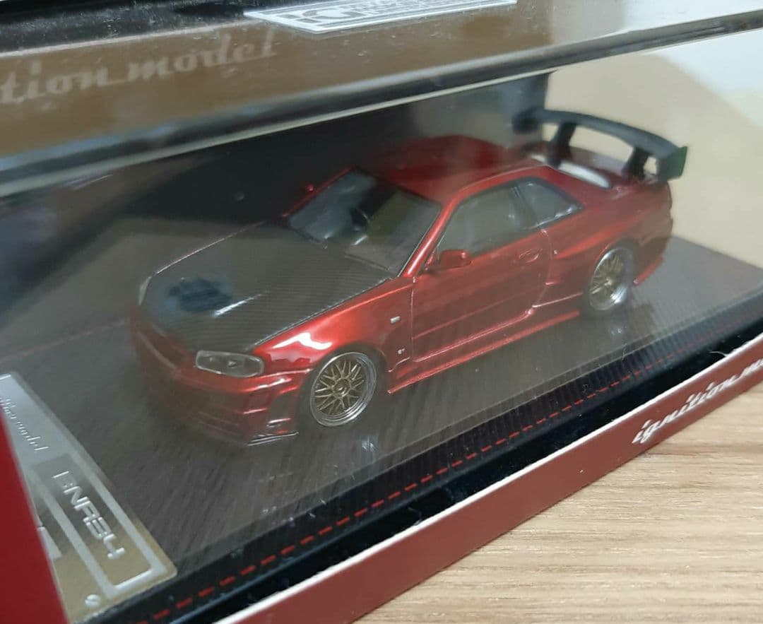 1/64 イグニッションモデル　Zチューン　R34スカイライン2台セット