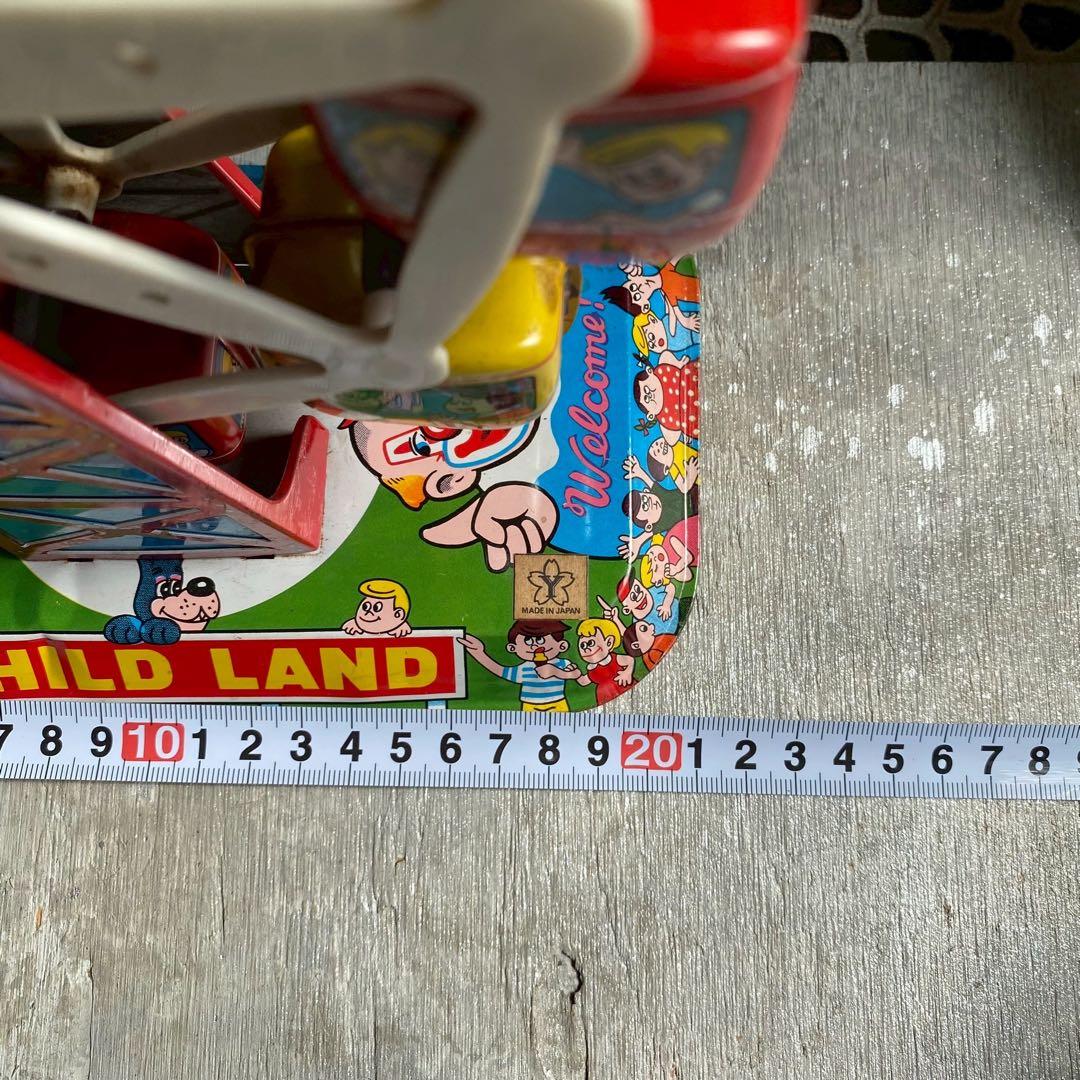 ゆめぷう＊希少 レア ブリキ 観覧車 アンティーク インテリア 昭和レトロ