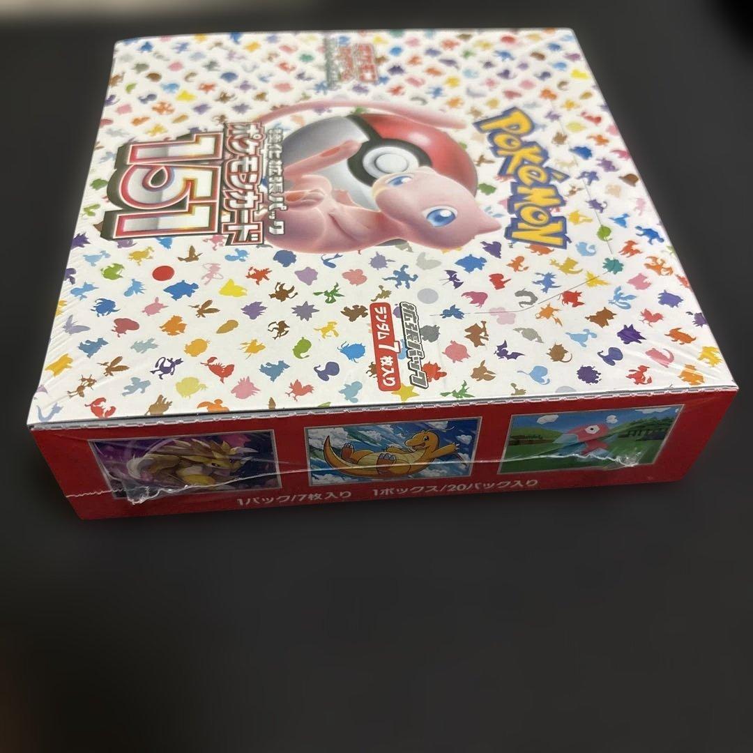 ポケモンカード　151 1BOX シュリンク付き