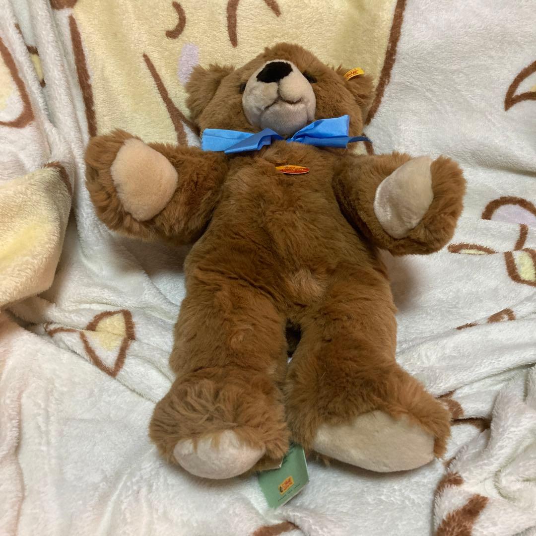 シュタイフ　Molly 019982 テディベア　ぬいぐるみ　紙タグ付　中古品