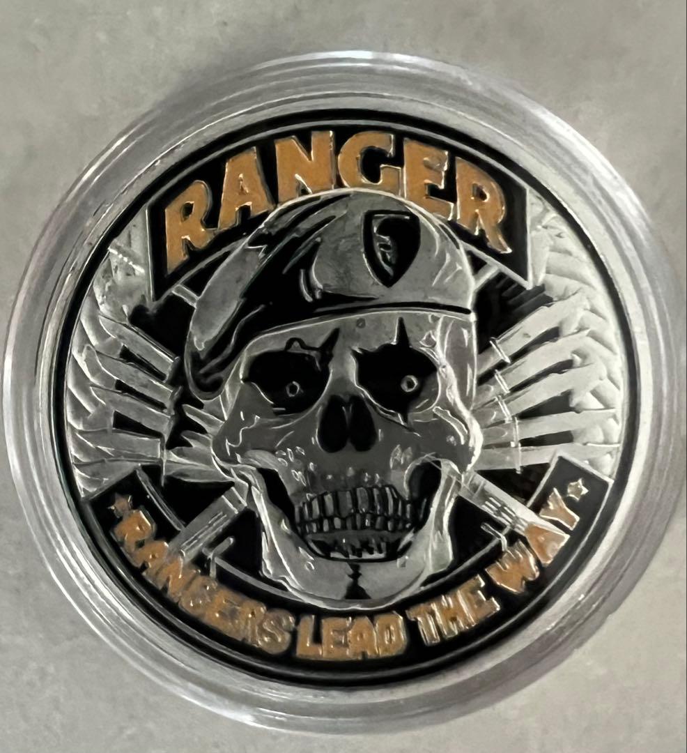 アメリカ軍　米軍　空挺　レンジャー　　特殊部隊等のチャレンジ８枚セット