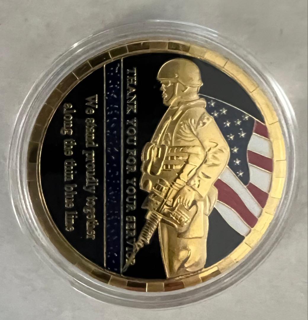 アメリカ軍　米軍　空挺　レンジャー　　特殊部隊等のチャレンジ８枚セット