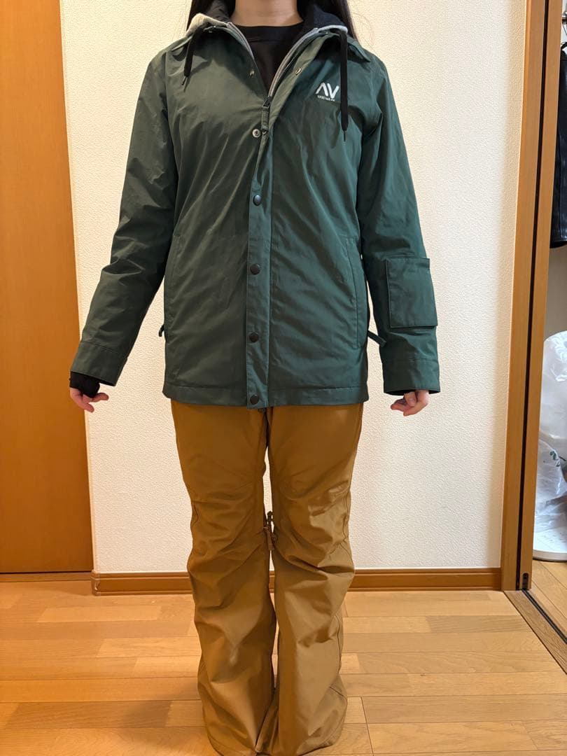 ダブルエーハードウェア上下セット　スノボウェア【美品】コーチジャケット