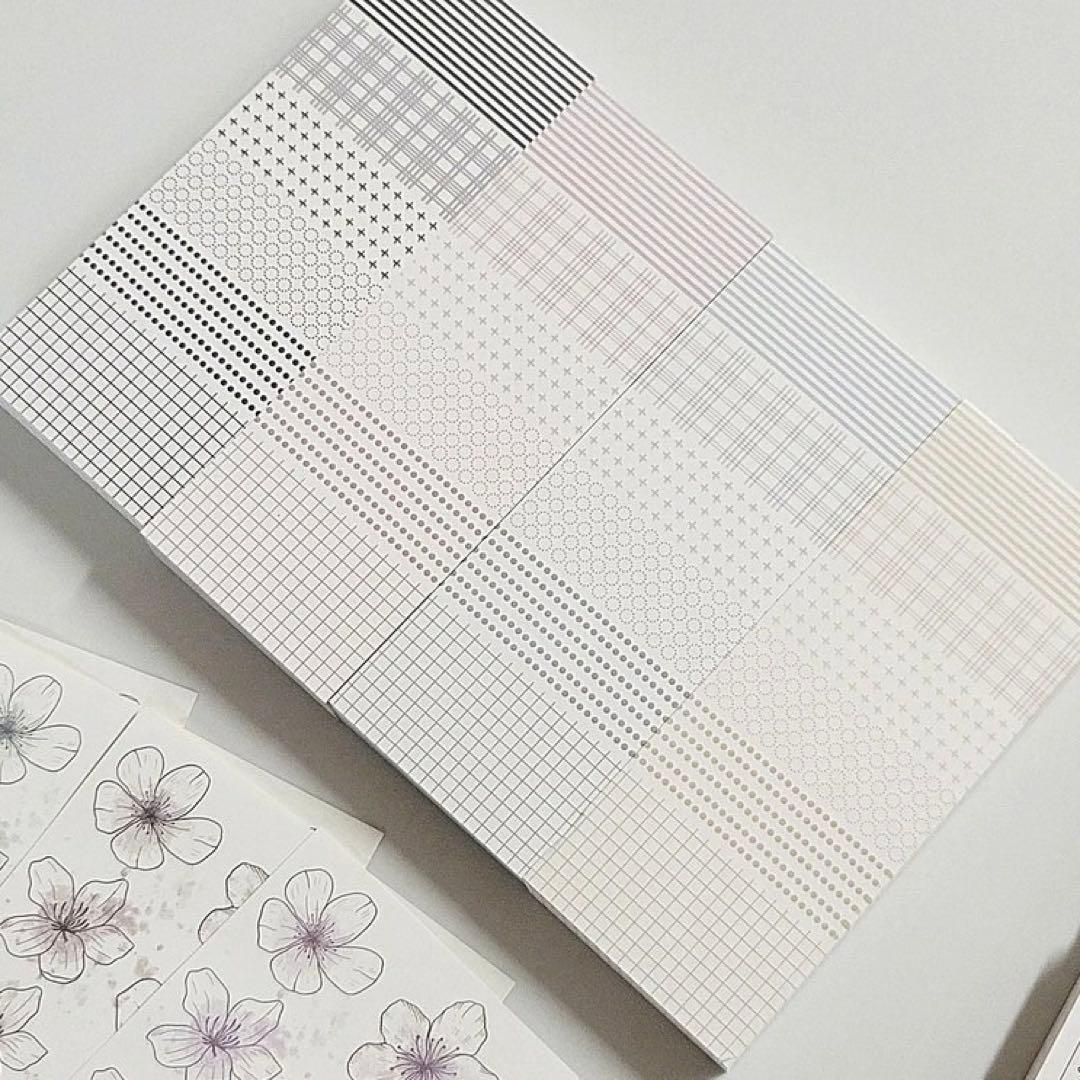 コラージュ素材　紙もの　素材紙　【2308】