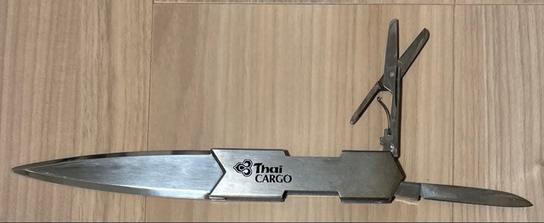 【レア】Thai CARGO タイ国際航空　ペーパーナイフ