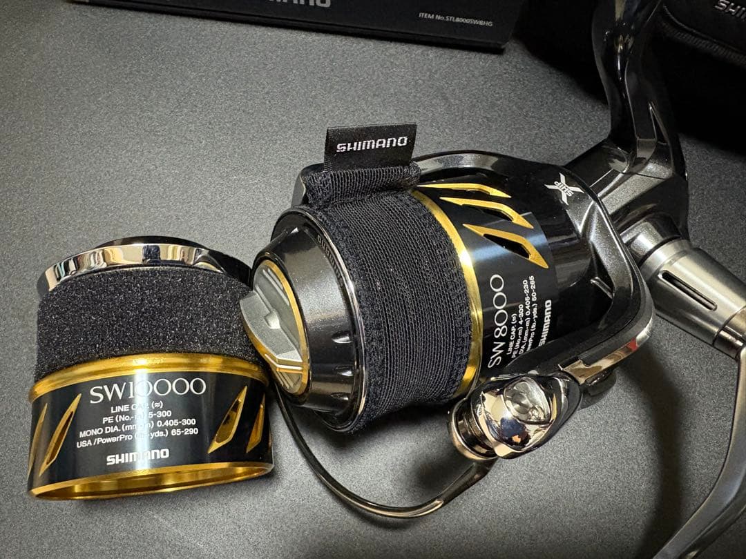 SHIMANO ステラ　SW8000HG スプール　PEセット