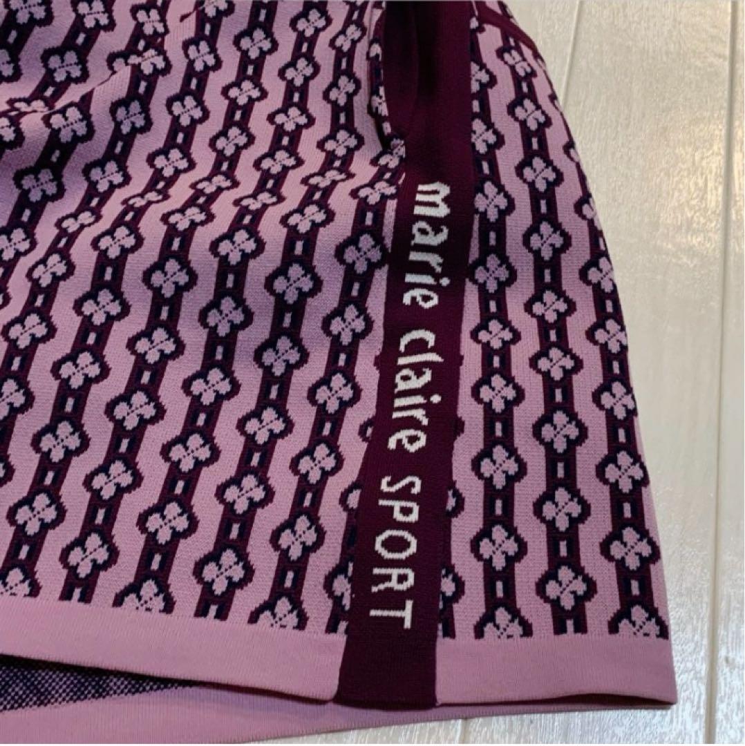 新品■22,880円【マリクレール 】レディース　半袖セーター 、スカート L