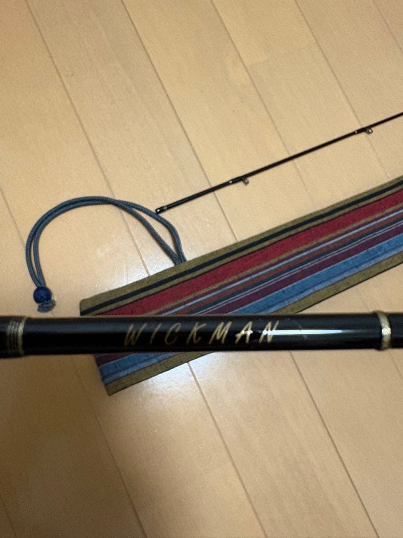 ヒトトキワークスWICKMAN トラウトロッド 専用ケース付きHITOTOKI