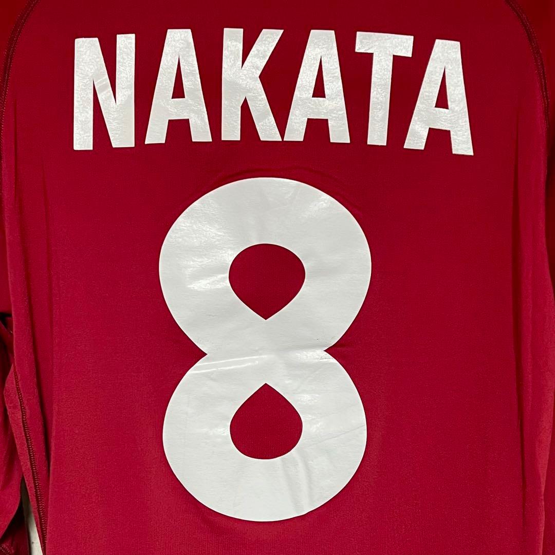 【新品/タグ付き】00/01 ASローマ ♯8 中田英寿 【XLサイズ】長袖